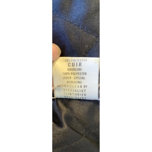 Hudson womens leather jacket Med 38ch 26L excellent condition - Picture 8 of 9